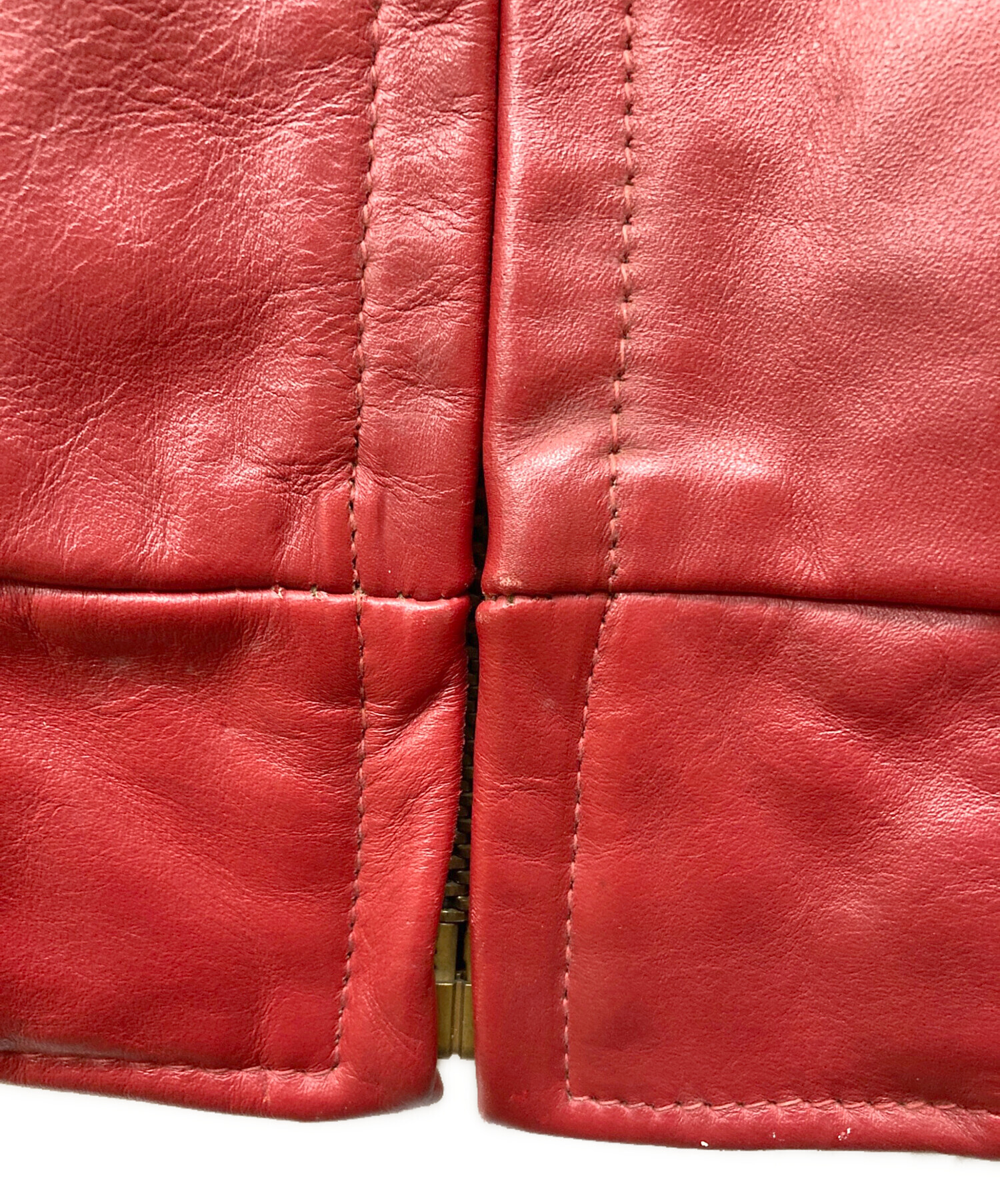 中古・古着通販】Schott (ショット) AT108 レザースタジャン