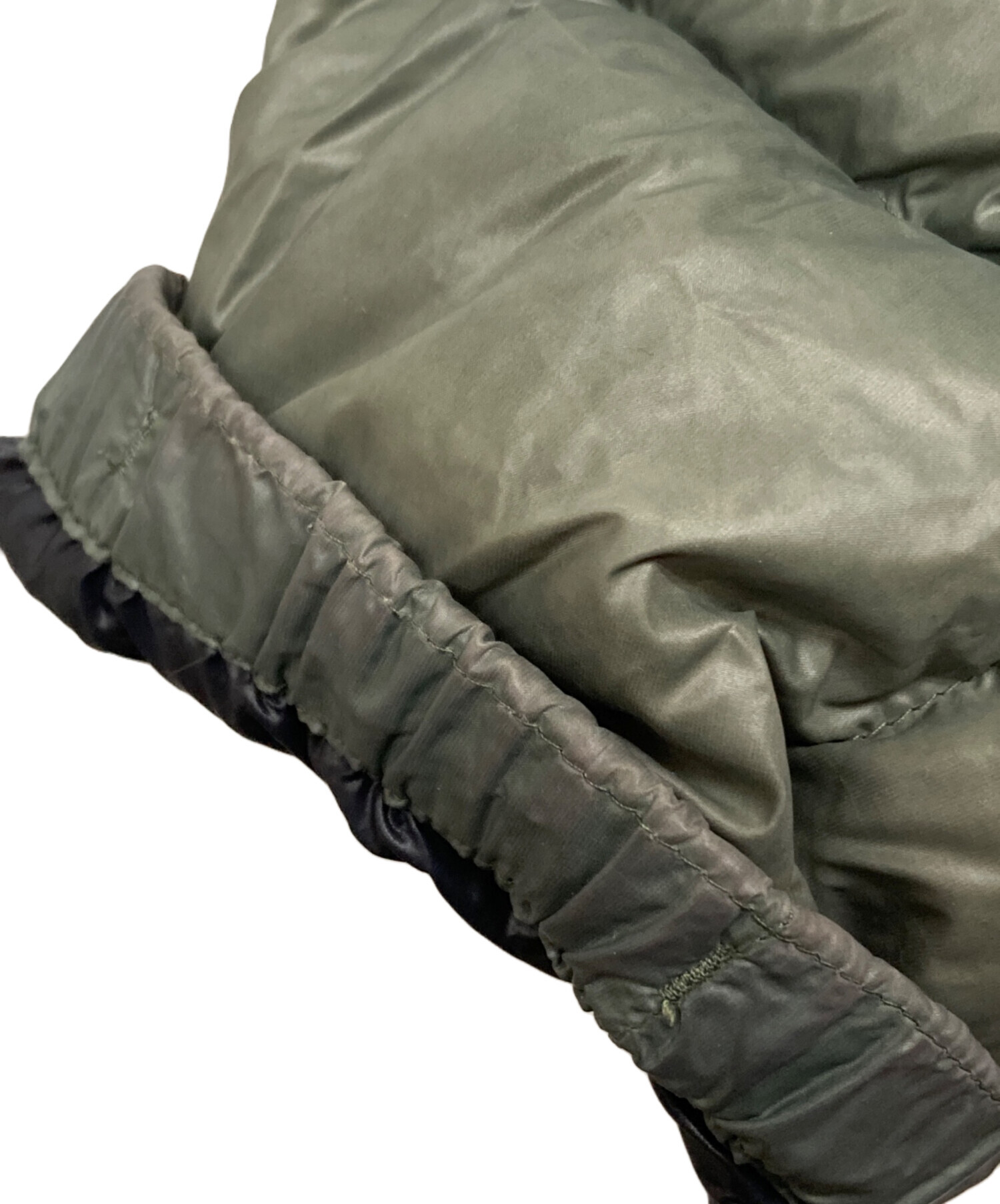 中古・古着通販】PRADA (プラダ) ダウンジャケット グリーン サイズ:46