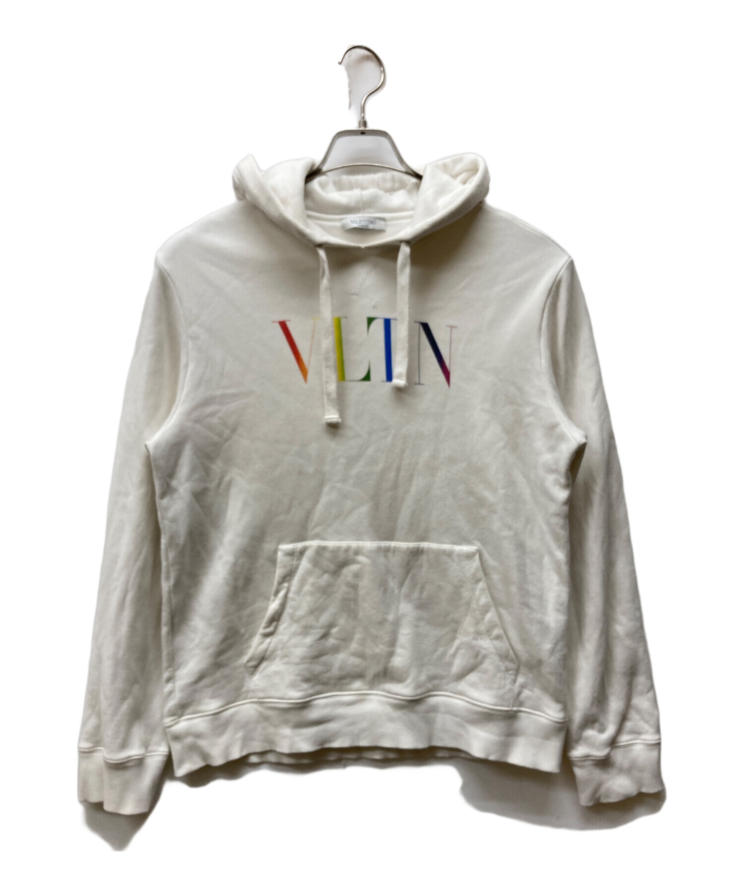 中古・古着通販】VALENTINO (ヴァレンティノ) VLTN プリントフーディ 