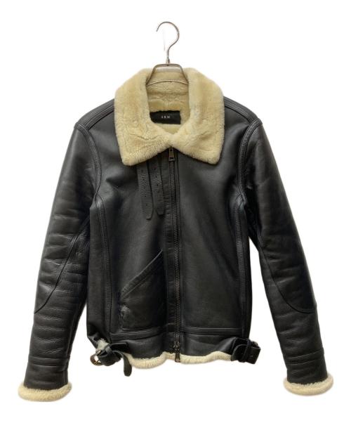 おさかなさま専用　AKM ムートンキャスケット 日本製 レザー おさかなさま専用 AKM ムートンキャスケット 日本製 レザー ベレー 帽