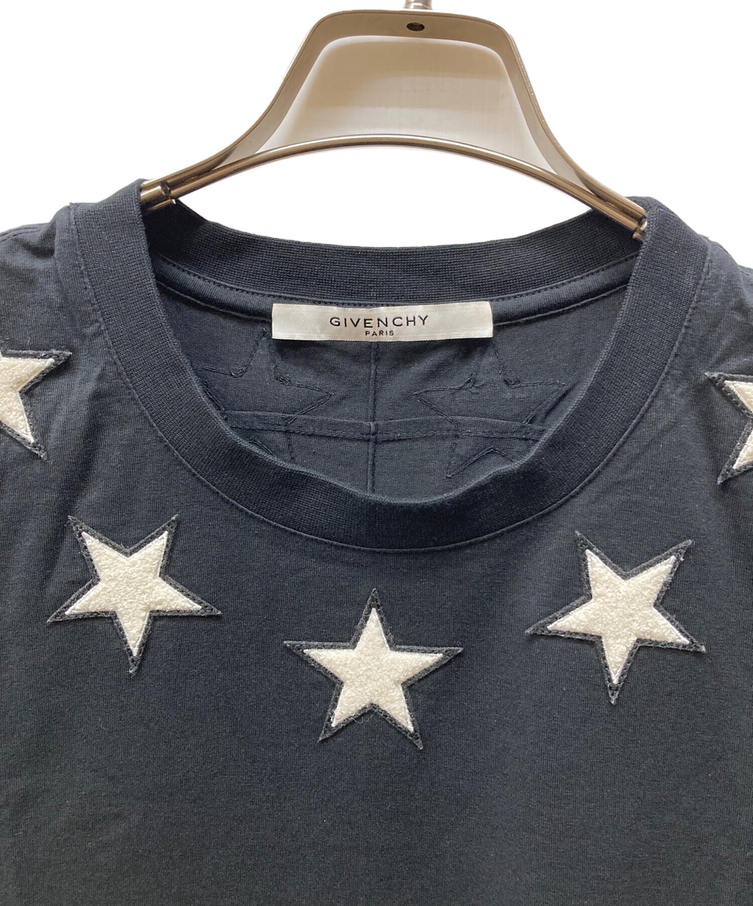 中古・古着通販】GIVENCHY (ジバンシィ) スターワッペンTシャツ 