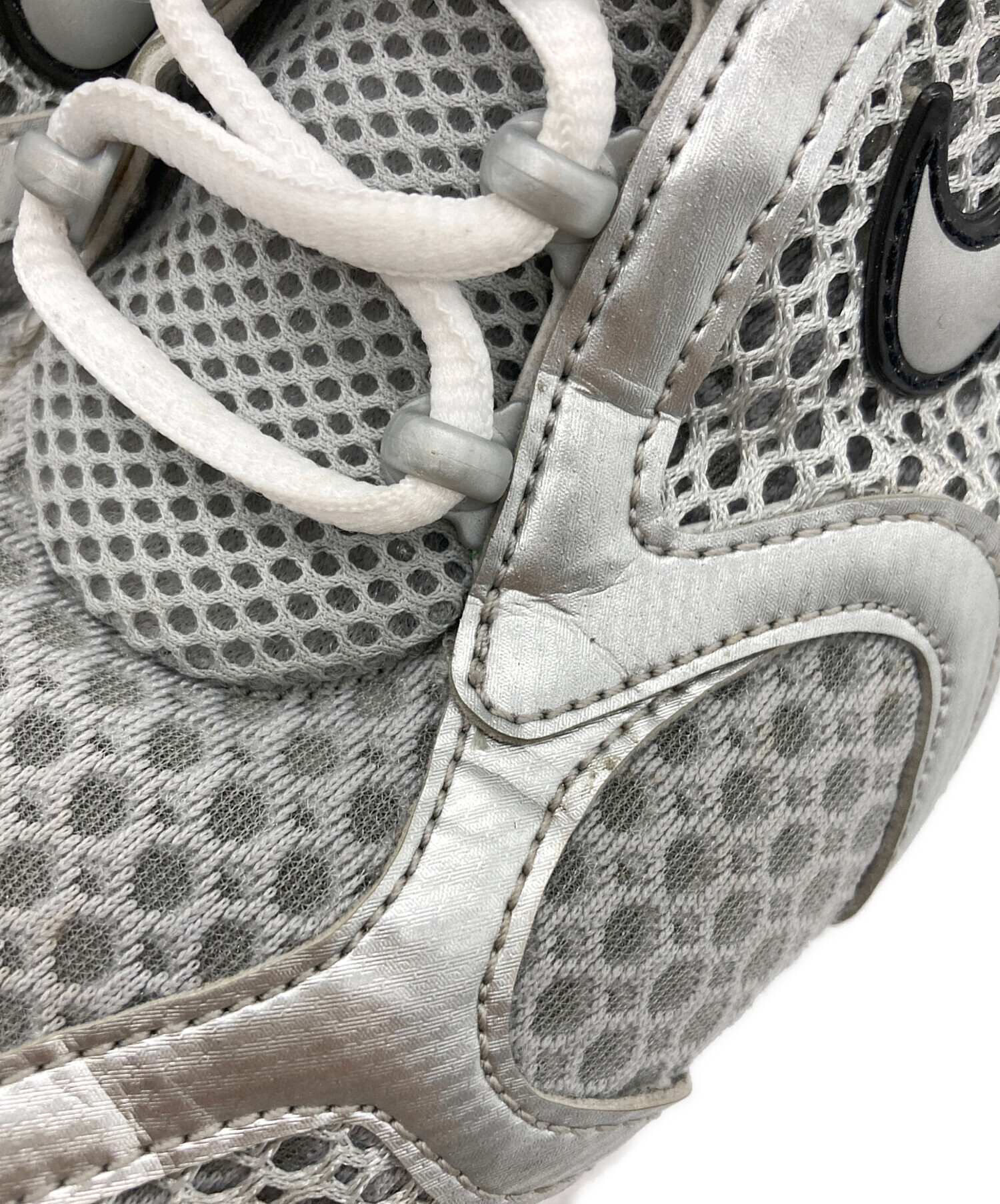 中古・古着通販】NIKE (ナイキ) AIR ZOOM SPRIDON CAGE 2 シルバー 
