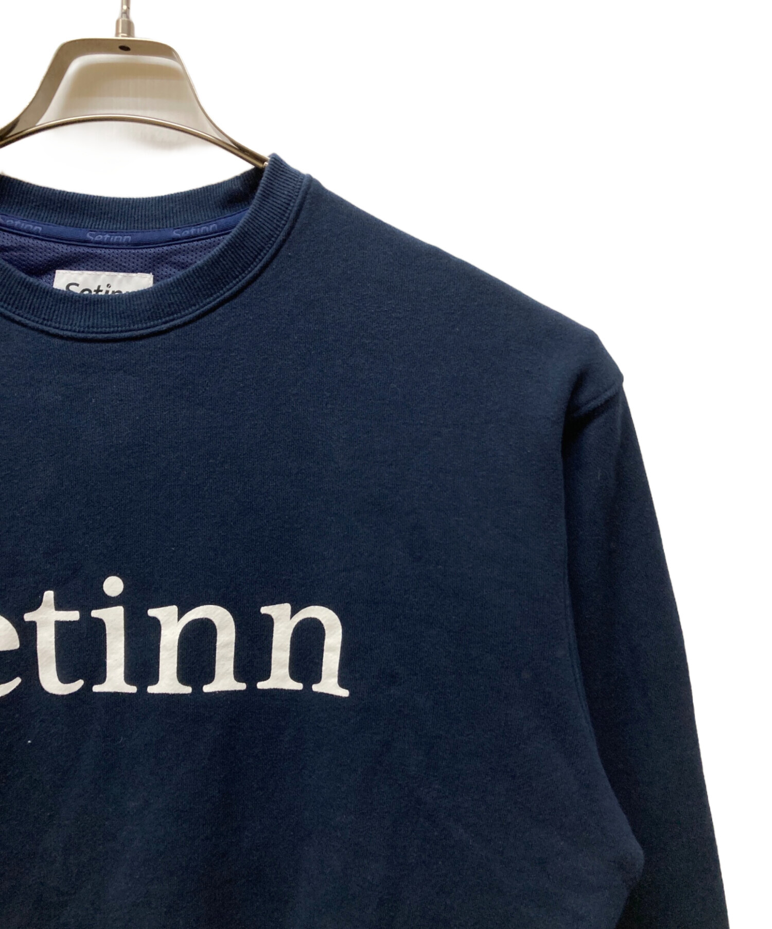 セットイン Setinn Tour Crew Sweat スウェット ネイビー Setinn R