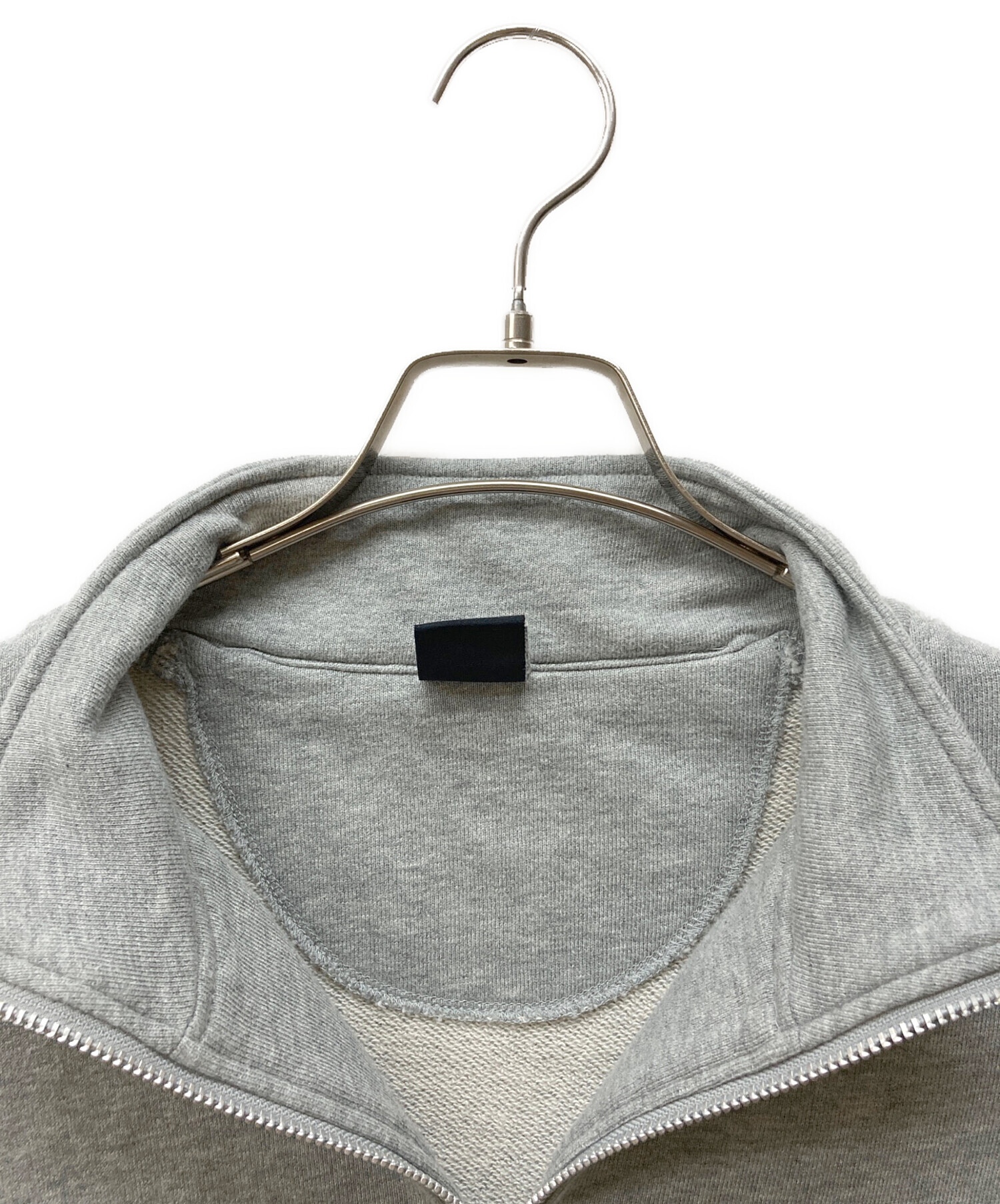 中古・古着通販】HUF (ハフ) ハーフジップスウェット グレー サイズ