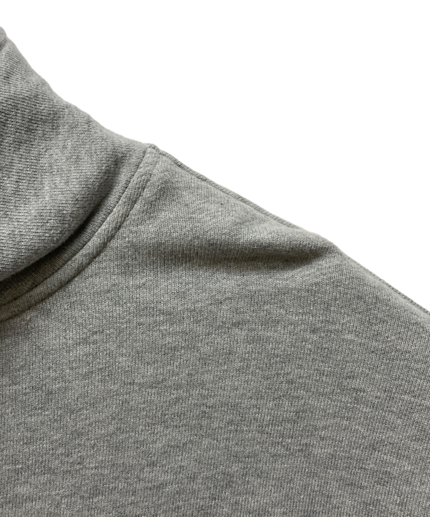 中古・古着通販】HUF (ハフ) ハーフジップスウェット グレー サイズ