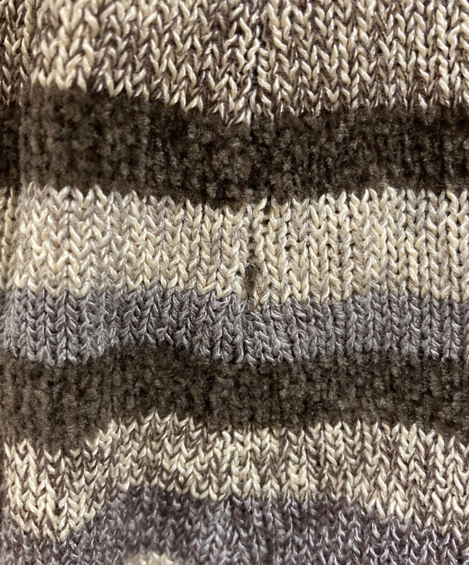 中古・古着通販】CLANE (クラネ) MOLE MIX BORDER KNIT TOPS