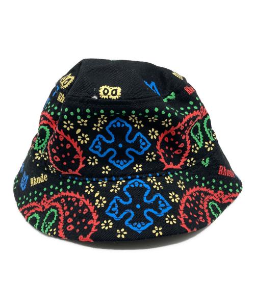 中古・古着通販】RHUDE (ルード) BANDANA BUCKET HAT ブラック 