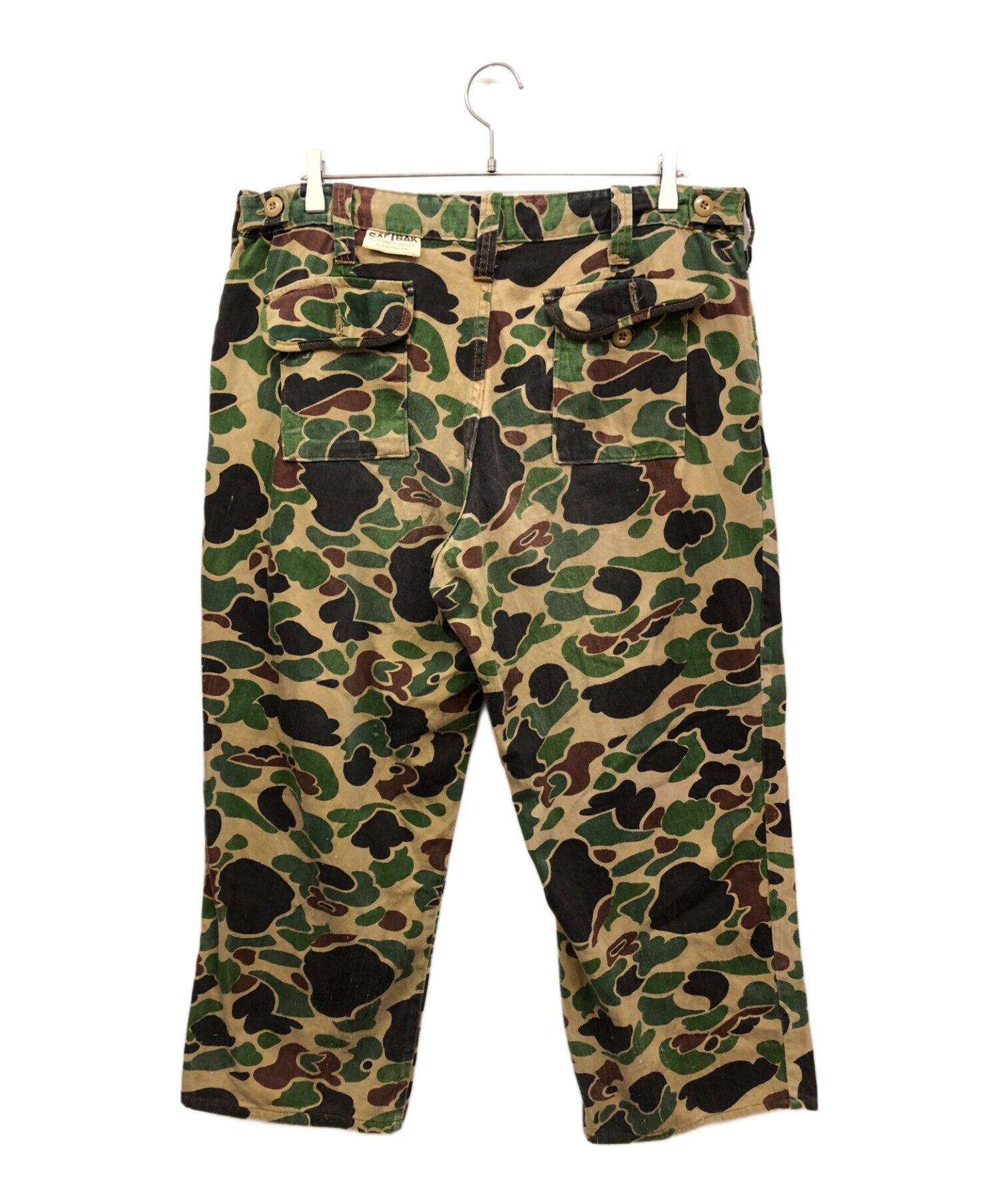 中古・古着通販】saftbak (サフトバック) カモフラパンツ グリーン