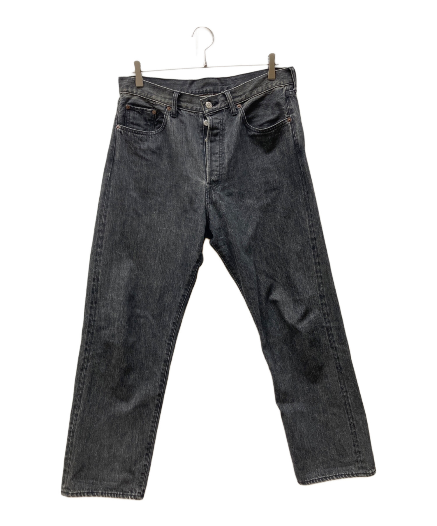 中古・古着通販】A.PRESSE (アプレッセ) WASHED DENIM PANT グレー 