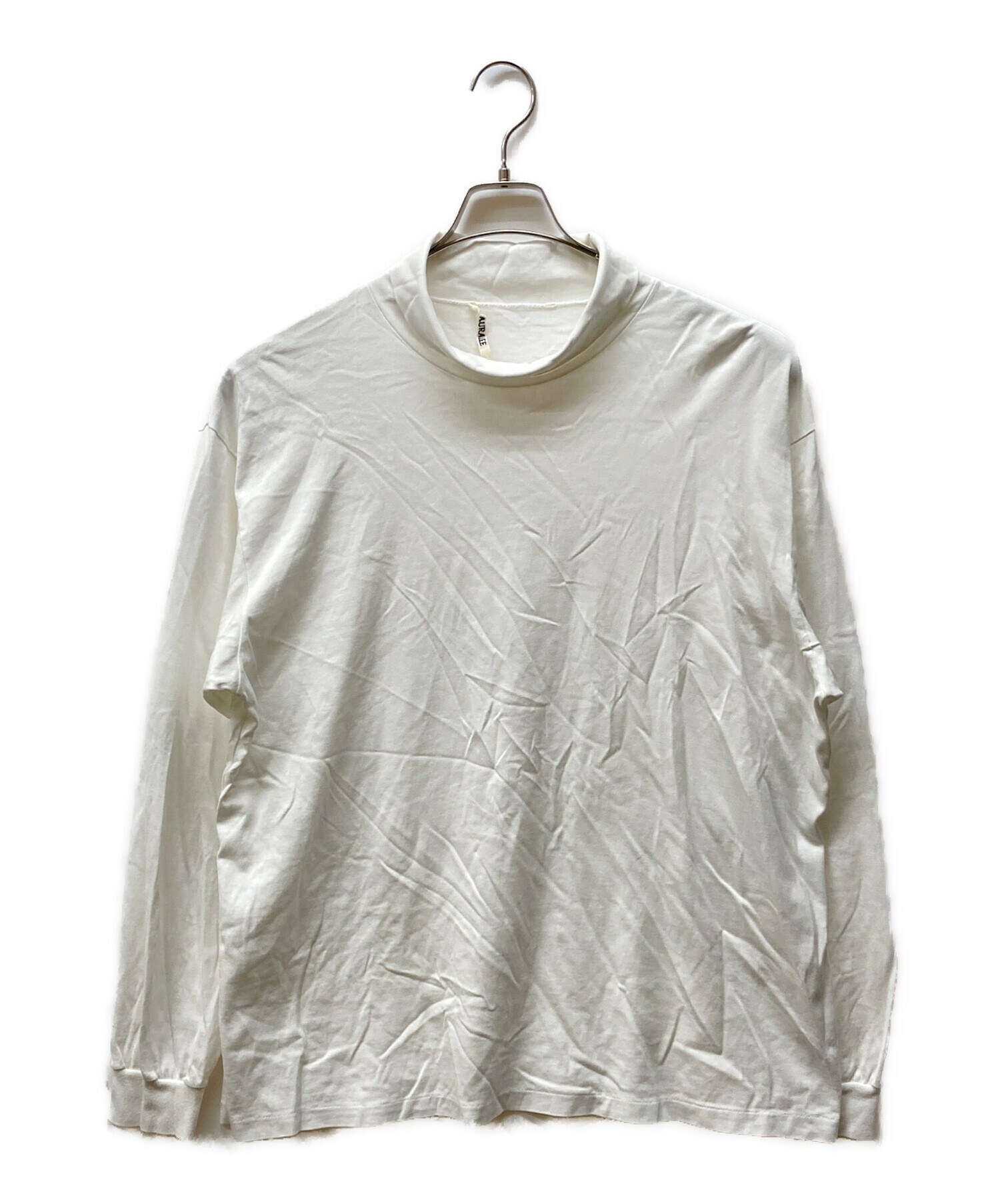 中古・古着通販】AURALEE (オーラリー) LUSTER PLAITING HI NECK L/S 