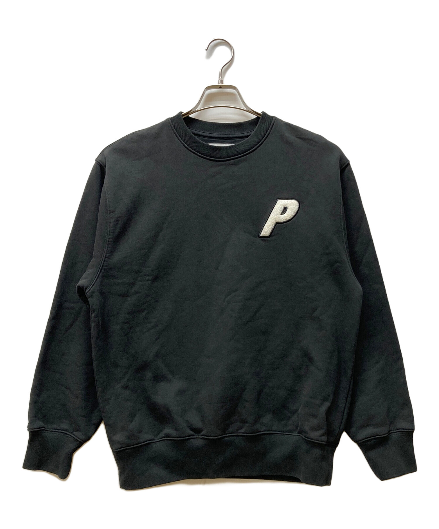 中古・古着通販】PALACE (パレス) FLEECE TRI-FREG CREW ブラック 