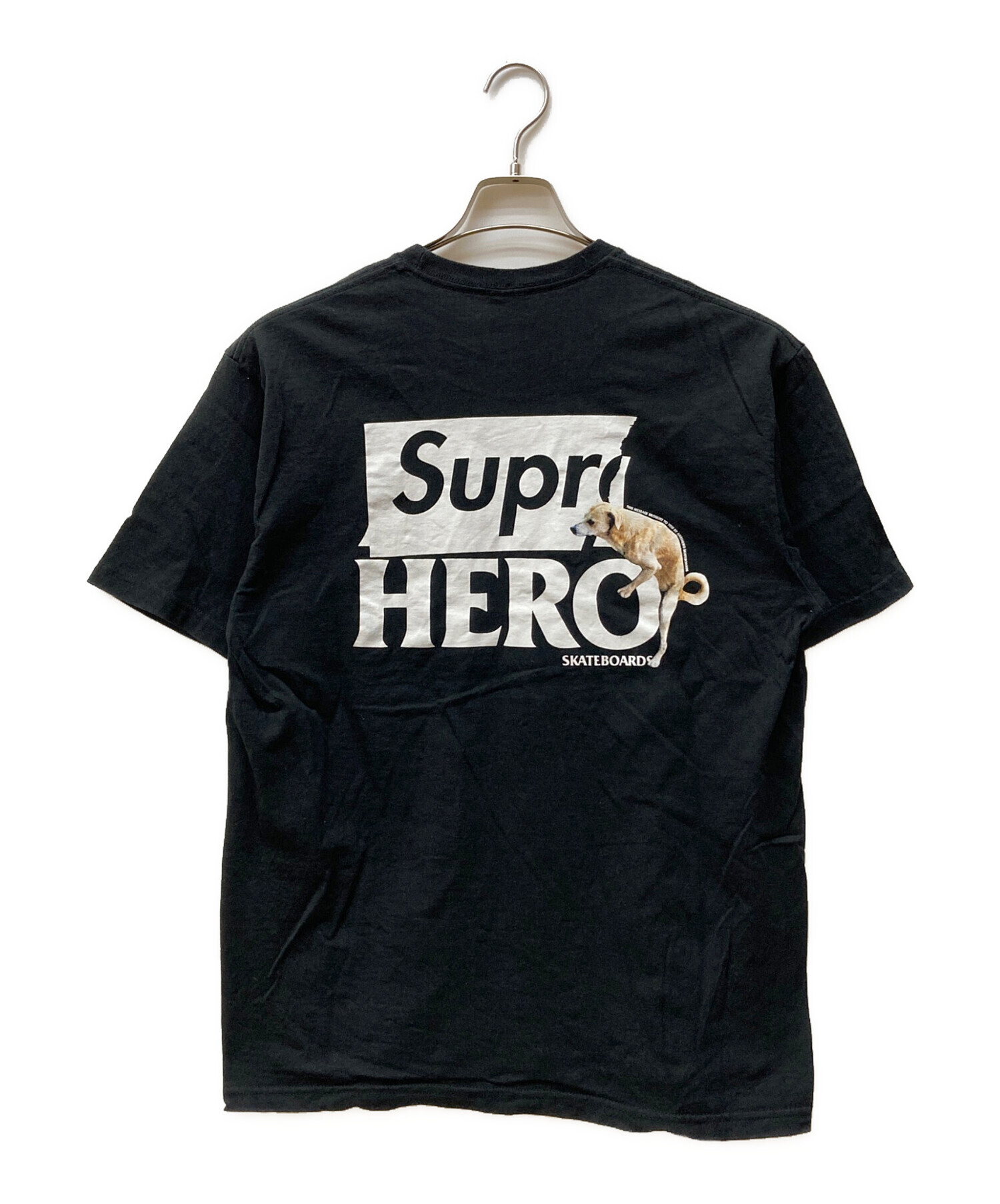 Supreme ANTIHERO Dog Tee BLACK ブラック Supreme / ANTIHERO Dog Tee 