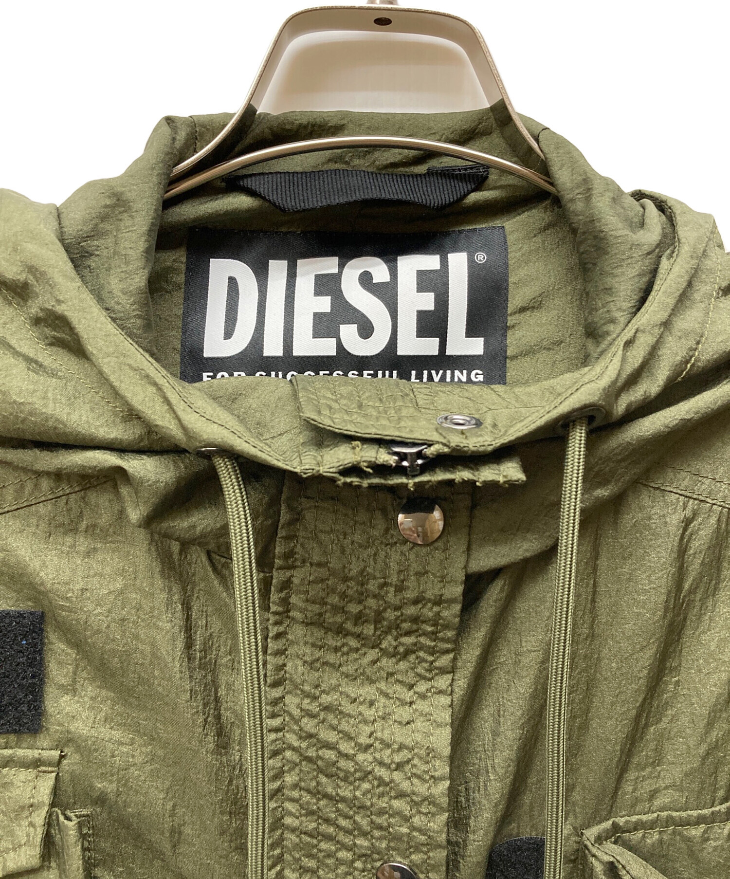 DIESEL ディーゼル ナイロンジャケット ミリタリージャケット 美品 