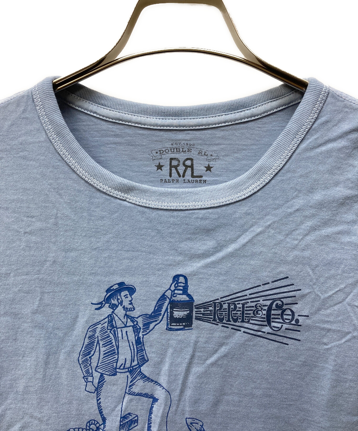 中古・古着通販】RRL (ダブルアールエル) 24SS グラフィックロゴ 