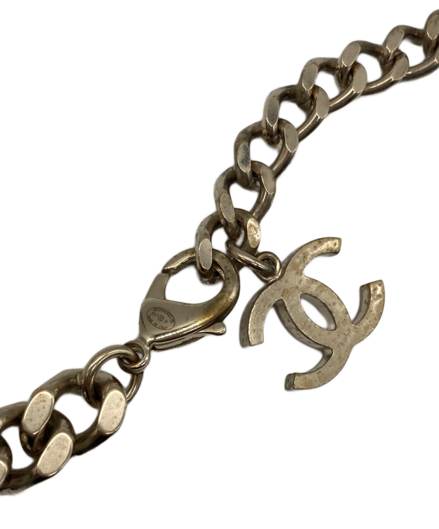 中古・古着通販】CHANEL (シャネル) ココマークチェーンベルト