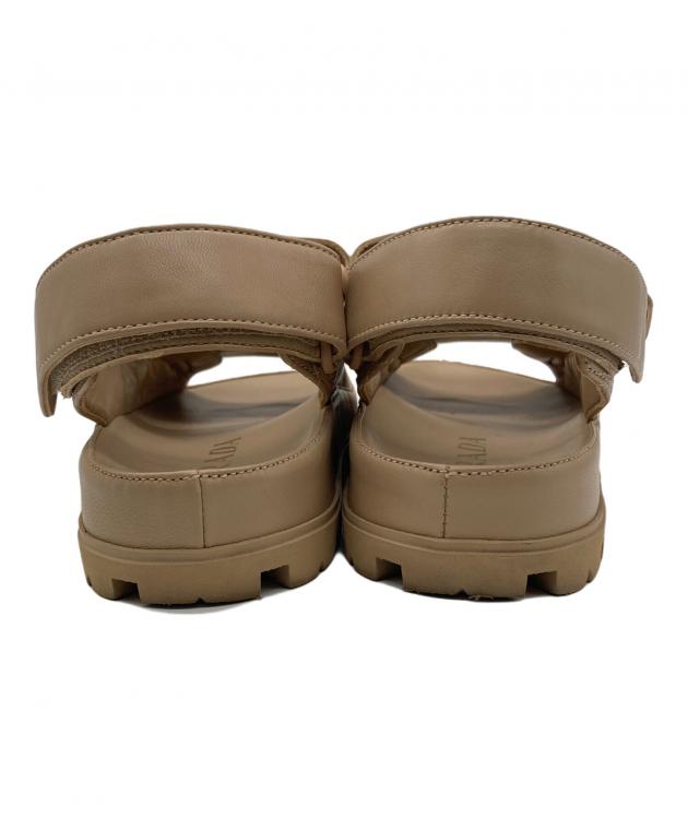 中古・古着通販】PRADA (プラダ) パデッド ナッパレザー サンダル