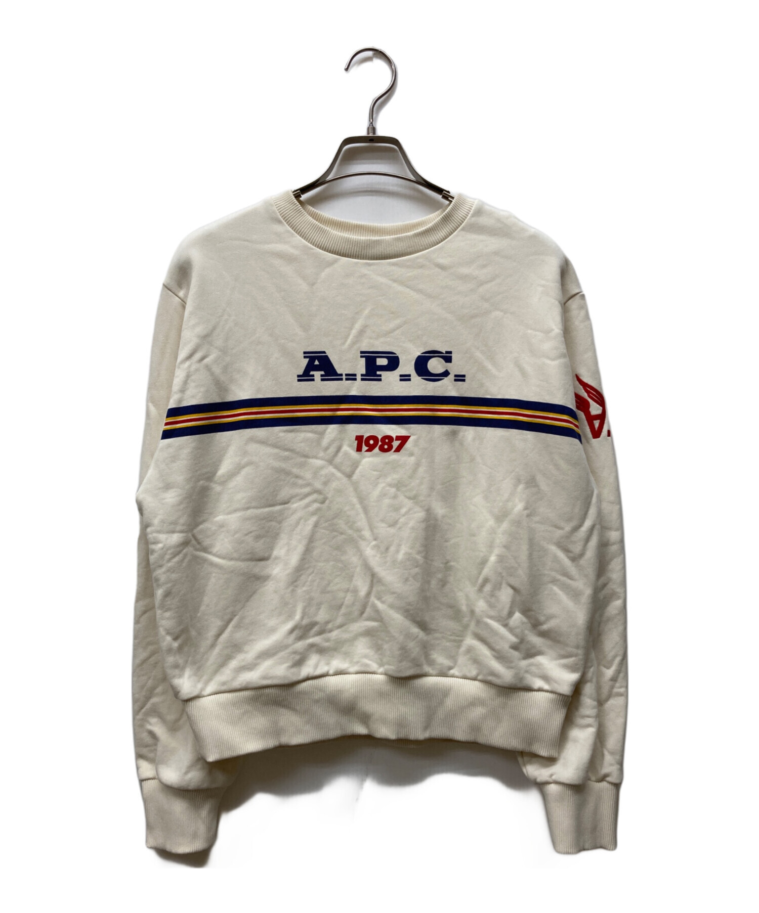 T シャツ コメリ アーペーセー スウェット メンズ A P C ロゴ 
