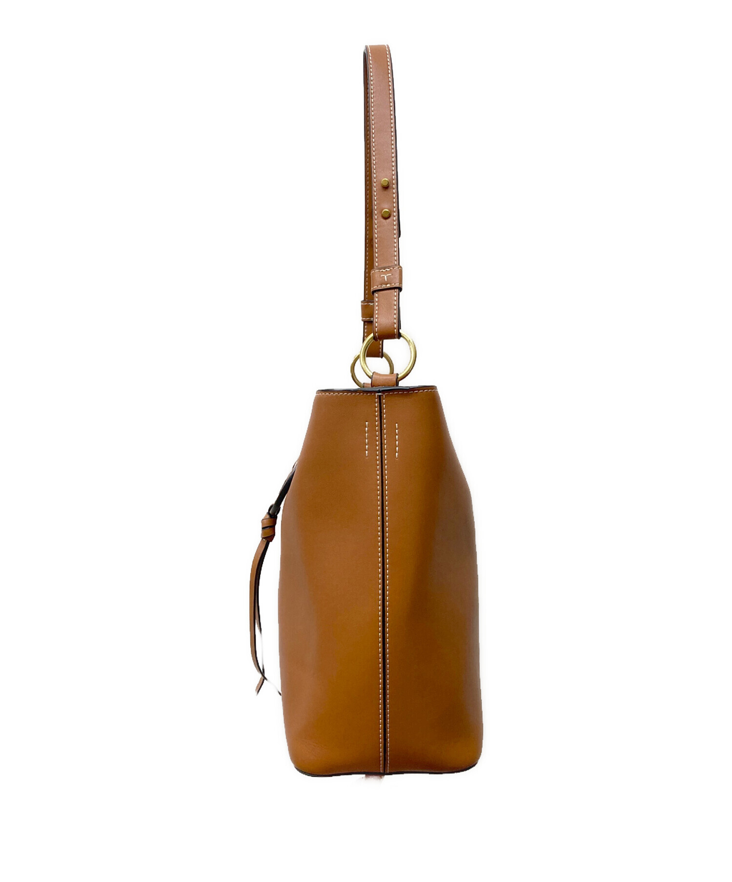 中古・古着通販】TORY BURCH (トリーバーチ) MILLER HOBO BAG ブラウン