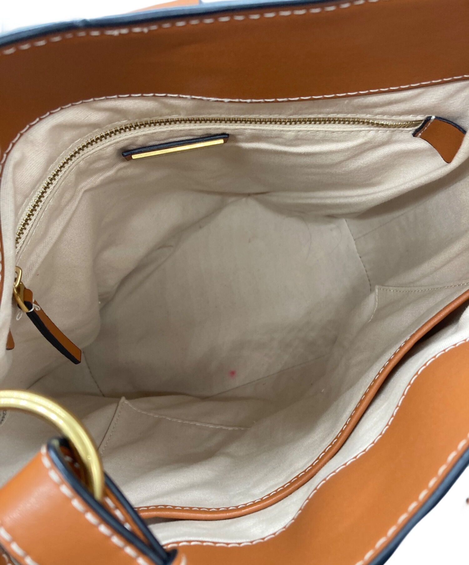 中古・古着通販】TORY BURCH (トリーバーチ) MILLER HOBO BAG ブラウン 