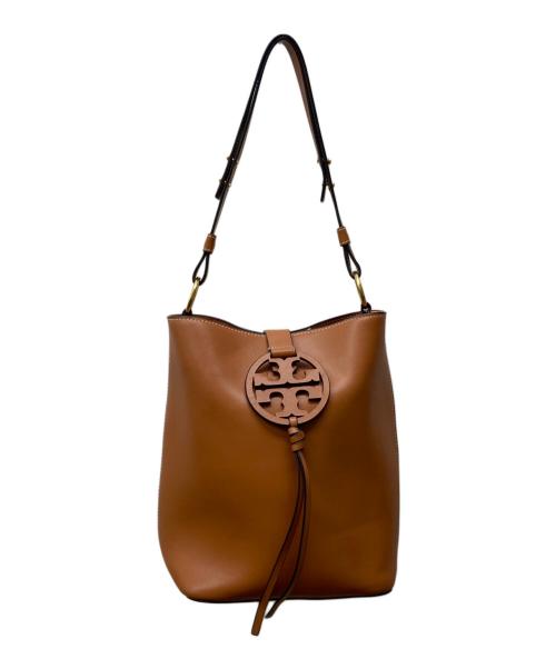 中古・古着通販】TORY BURCH (トリーバーチ) MILLER HOBO BAG ブラウン 