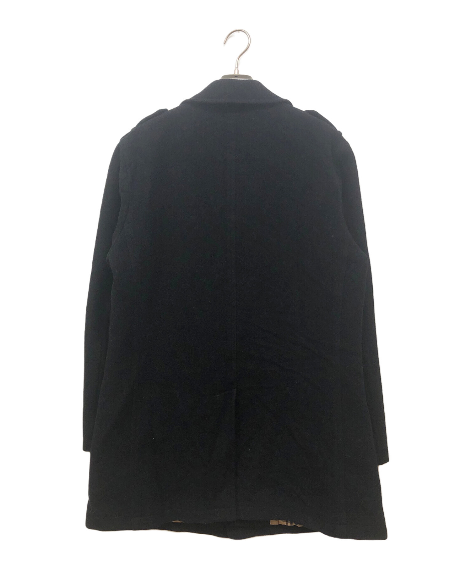 Burberry Black label ラムウール 美品】バーバリーブラックレーベル