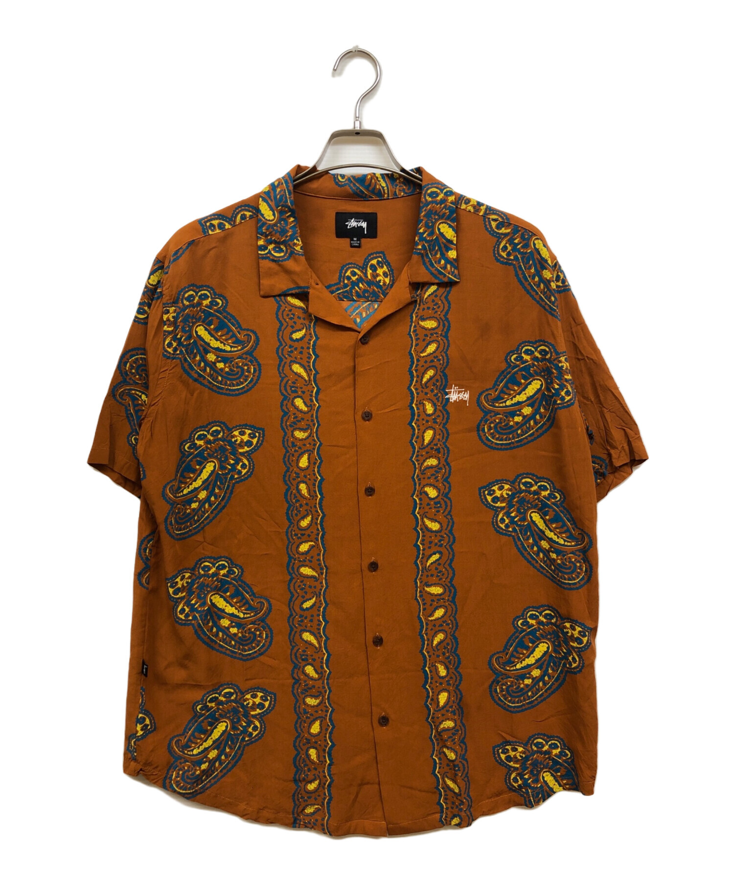 1980’s stussy 開襟シャツ OLD STUSSY 開襟シャツ 90's vintage old Stussy オープンカラー/開襟