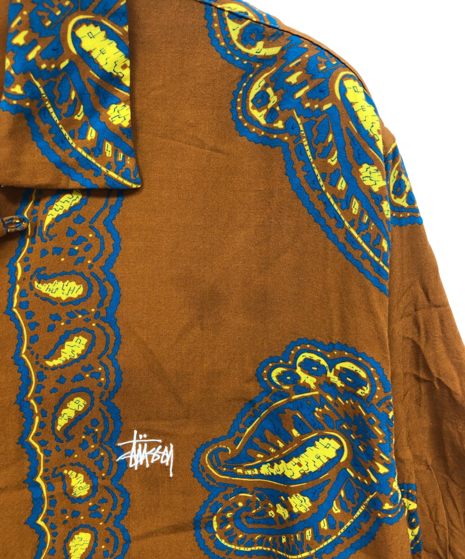 中古・古着通販】stussy (ステューシー) オープンカラーシャツ