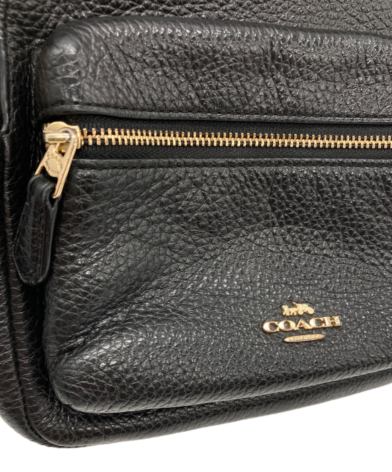 中古・古着通販】COACH (コーチ) ミニチャーリーリュック ブラック 