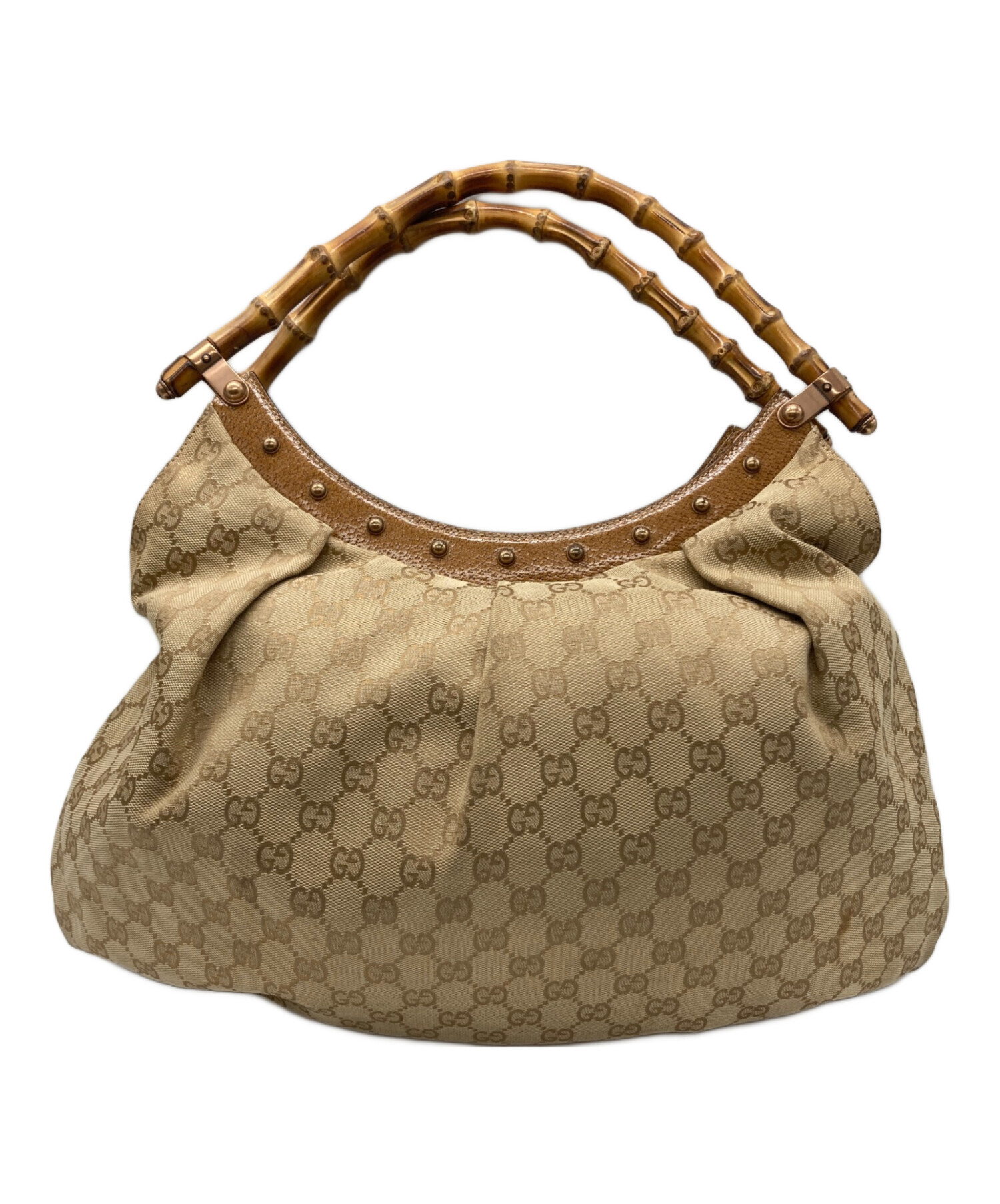 中古・古着通販】GUCCI (グッチ) GGキャンバス バンブー｜ブランド