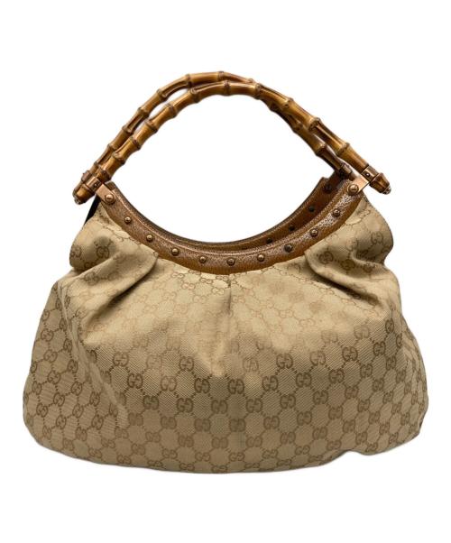 中古・古着通販】GUCCI (グッチ) GGキャンバス バンブー｜ブランド