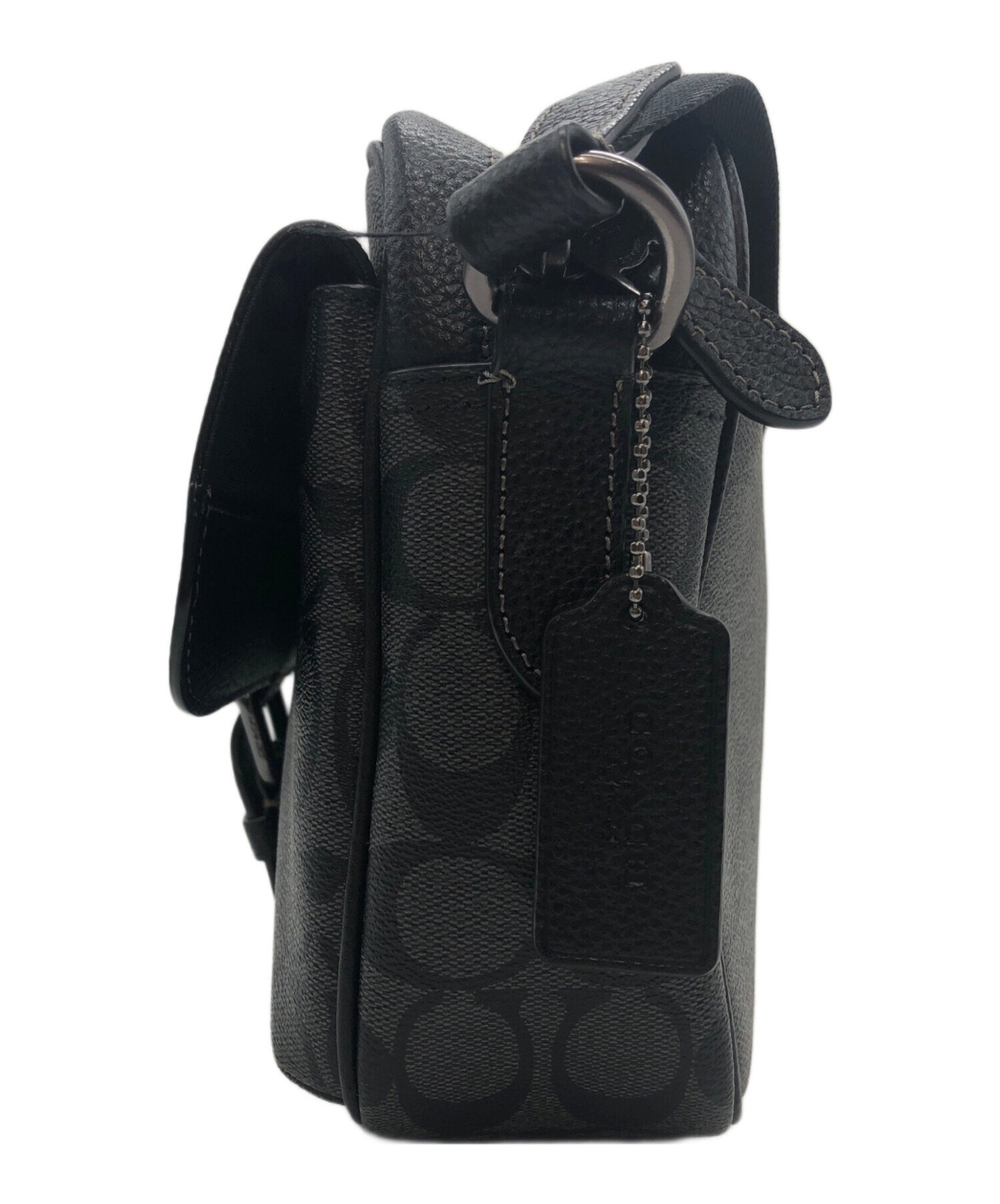 中古・古着通販】COACH (コーチ) ハドソン クロスボディ シグネチャー