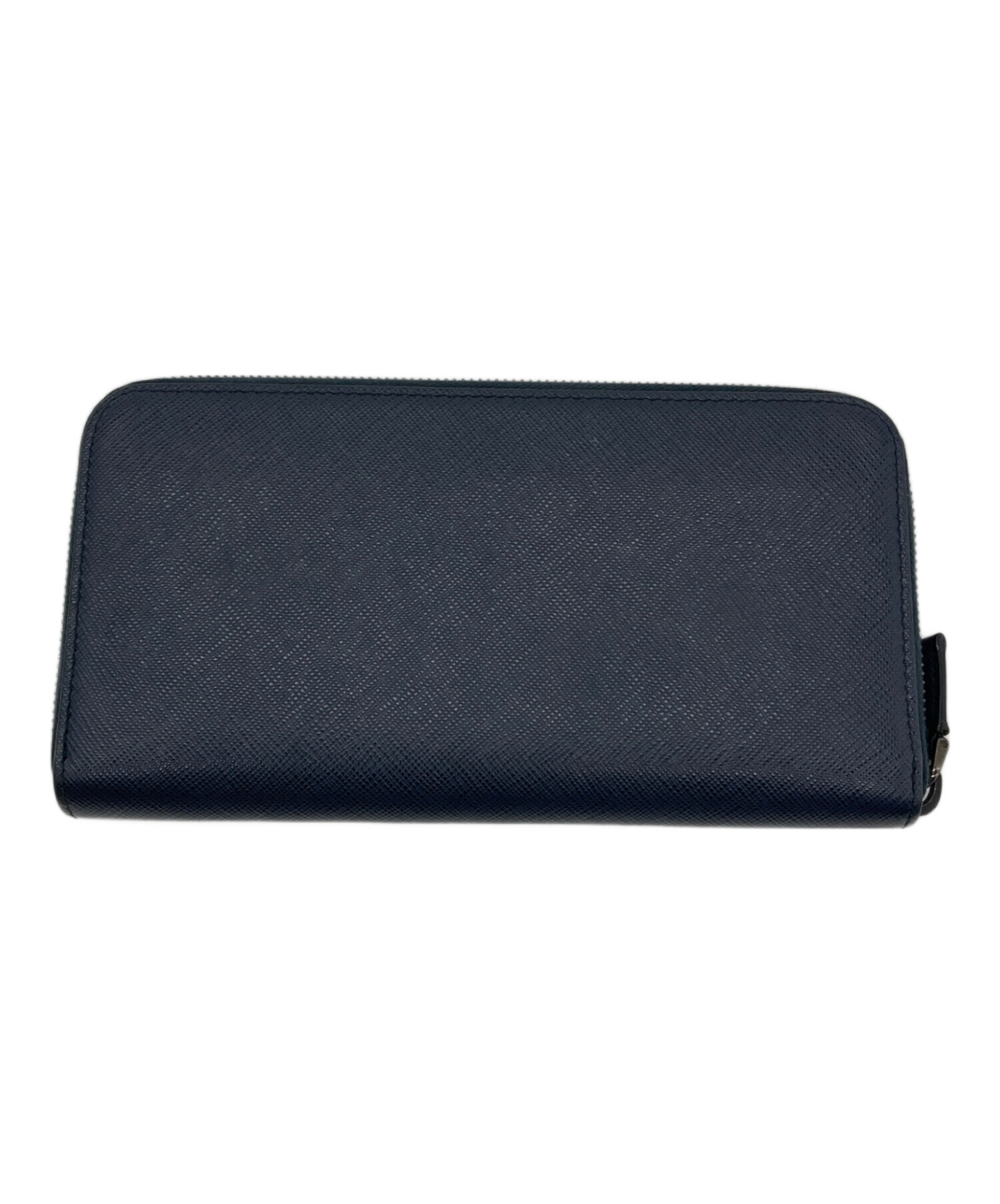 中古・古着通販】PRADA (プラダ) サフィアーノ ラウンドジップ 