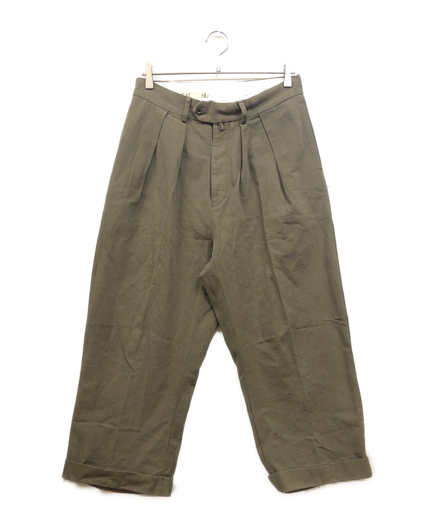 NEAT Wide TWO TUCK WIDE - Tuck size46 公式通販 Two Pants の通販