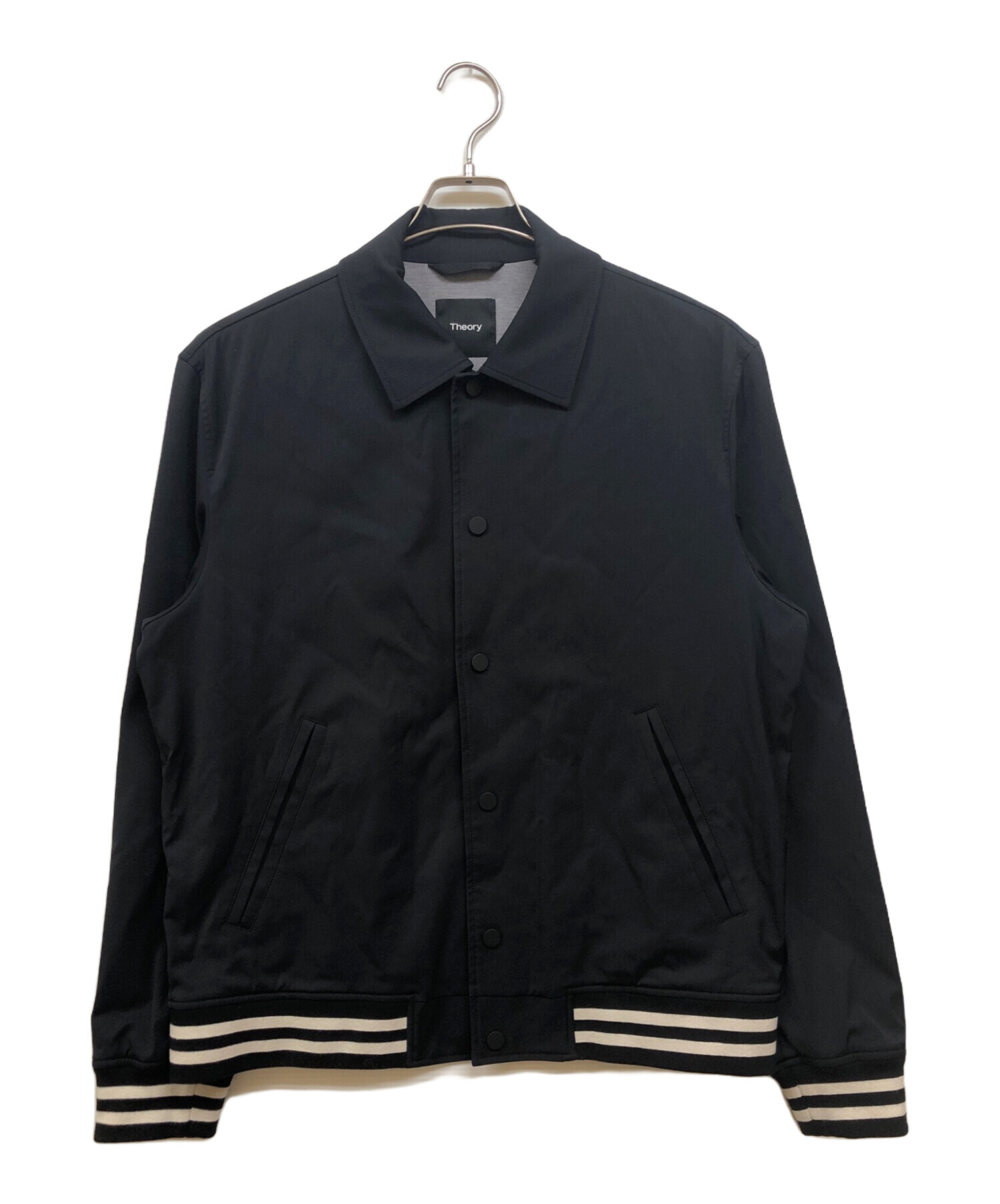 中古・古着通販】theory (セオリー) M NEOTERIC VARSITY JKT ブラック