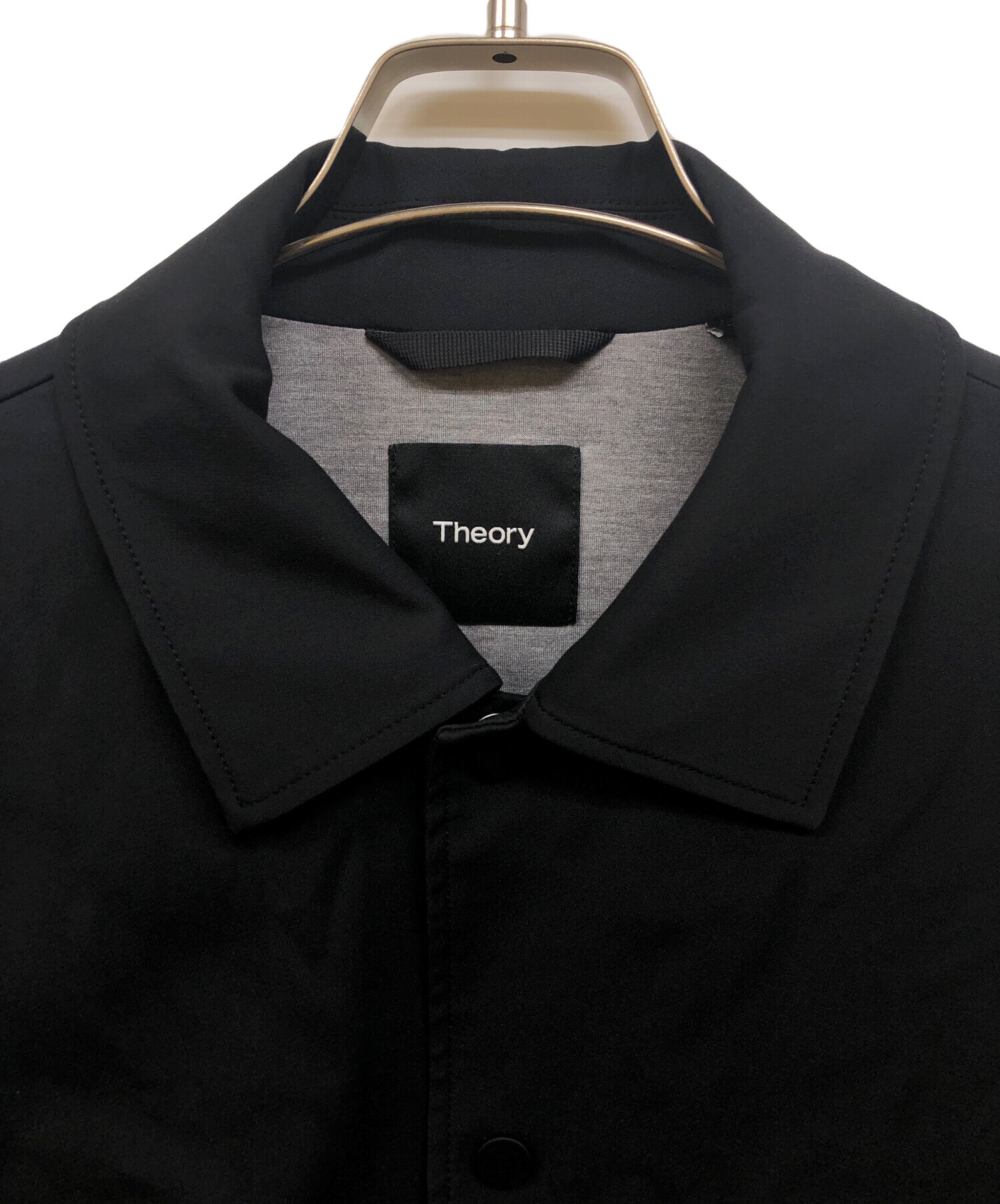 中古・古着通販】theory (セオリー) M NEOTERIC VARSITY JKT ブラック