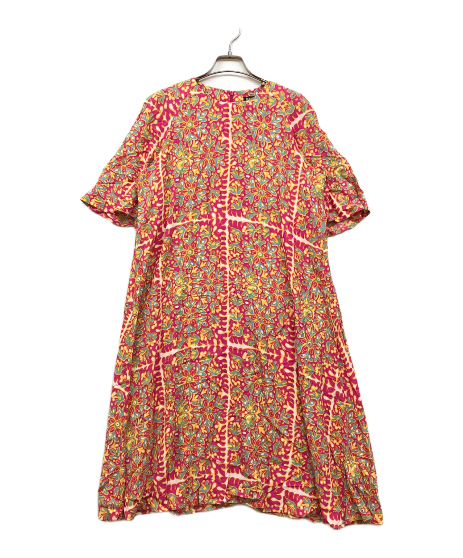 中古・古着通販】marimekko (マリメッコ) ワンピース ピンク サイズ:34