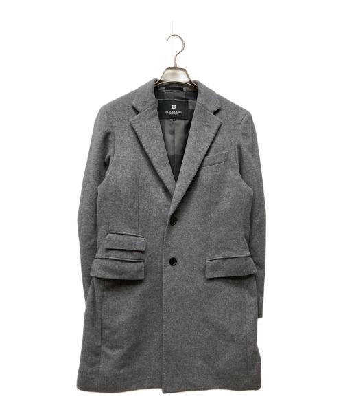 BLACK LABEL CRESTBRIDGE チェスターコート S グレー 中古・古着通販】BLACK LABEL CRESTBRIDGE (ブラックレーベル クレスト