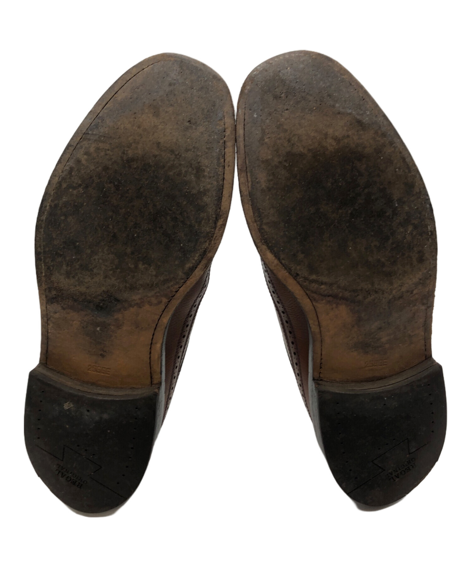 中古・古着通販】REGAL (リーガル) ウィングチップシューズ ブラウン