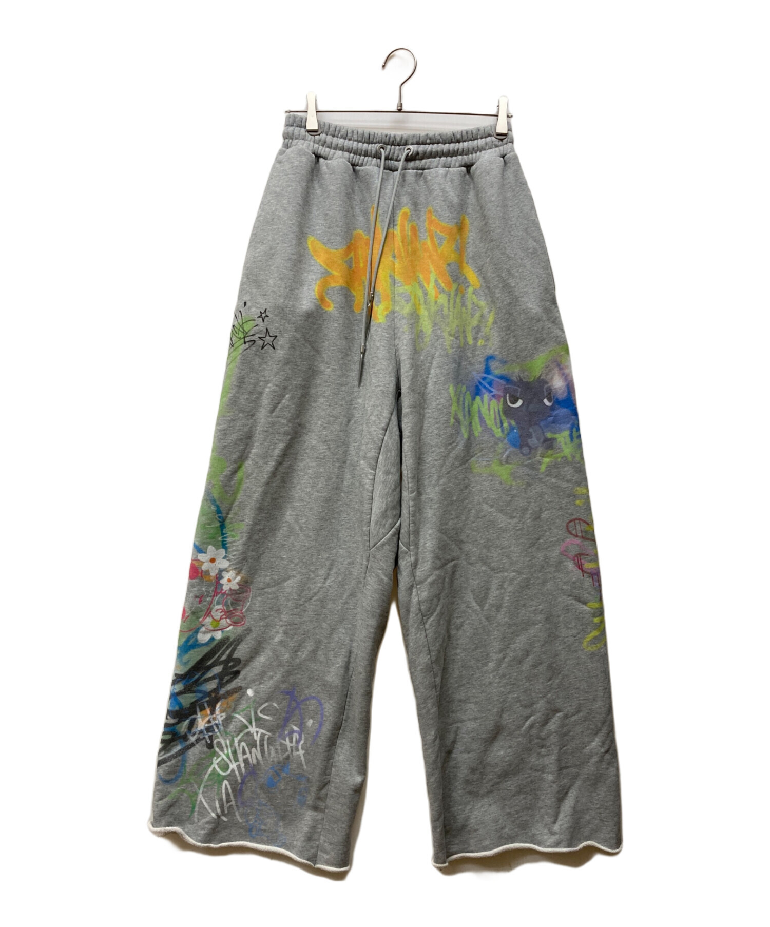 中古・古着通販】SANKUANZ (サンクアンズ) GRAFFITI PRINT SWEATPANTS