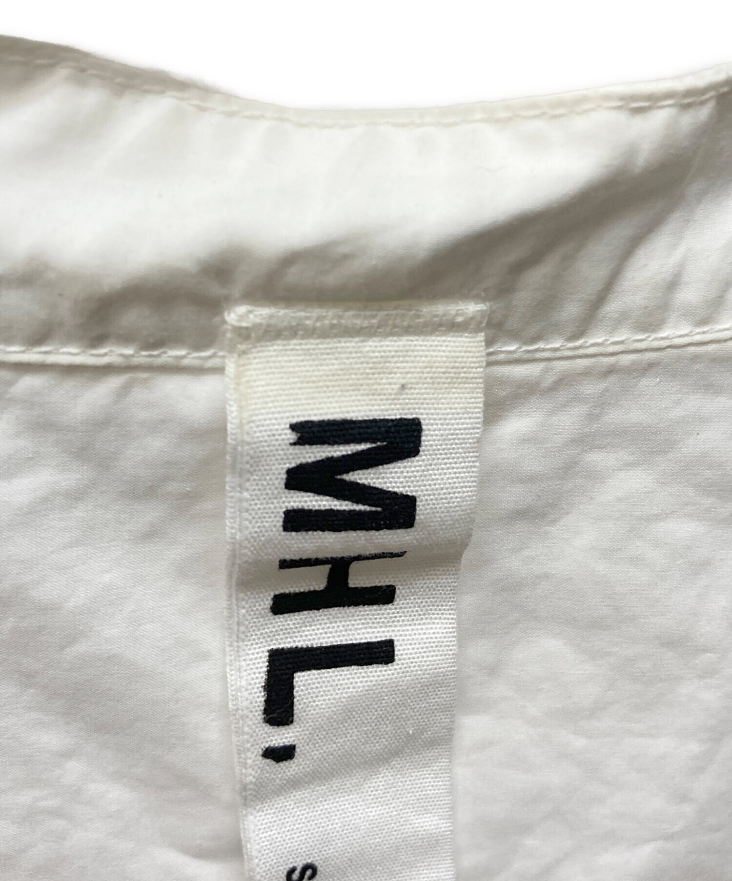 中古・古着通販】MHL (エムエイチエル) COTTON RAMIE POPLIN SS SHIRT 