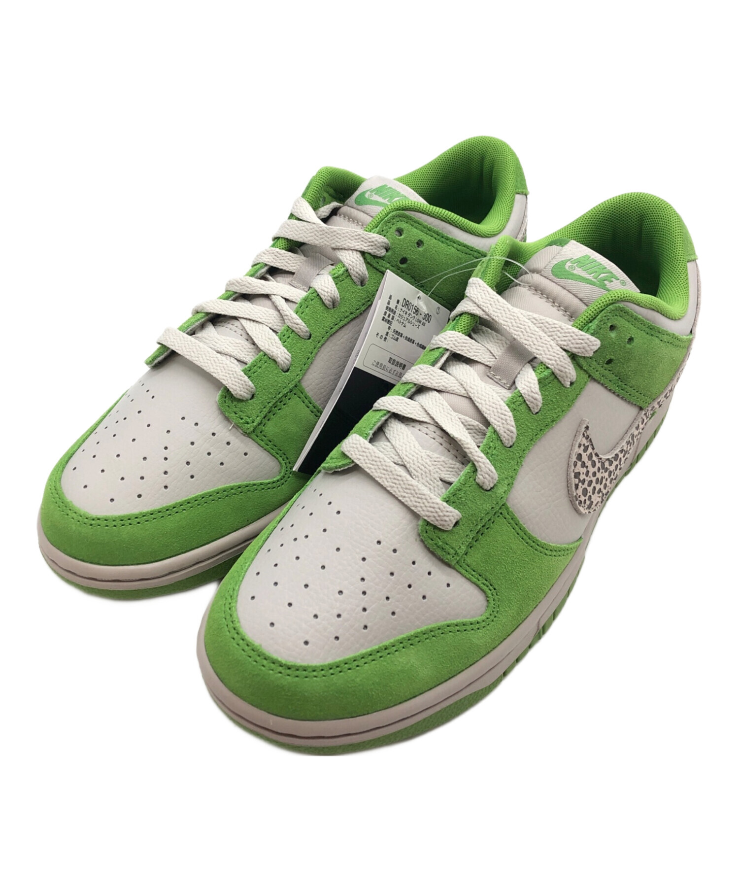 中古・古着通販】NIKE (ナイキ) DUNK ROW グリーン サイズ:27㎝ 未使用 