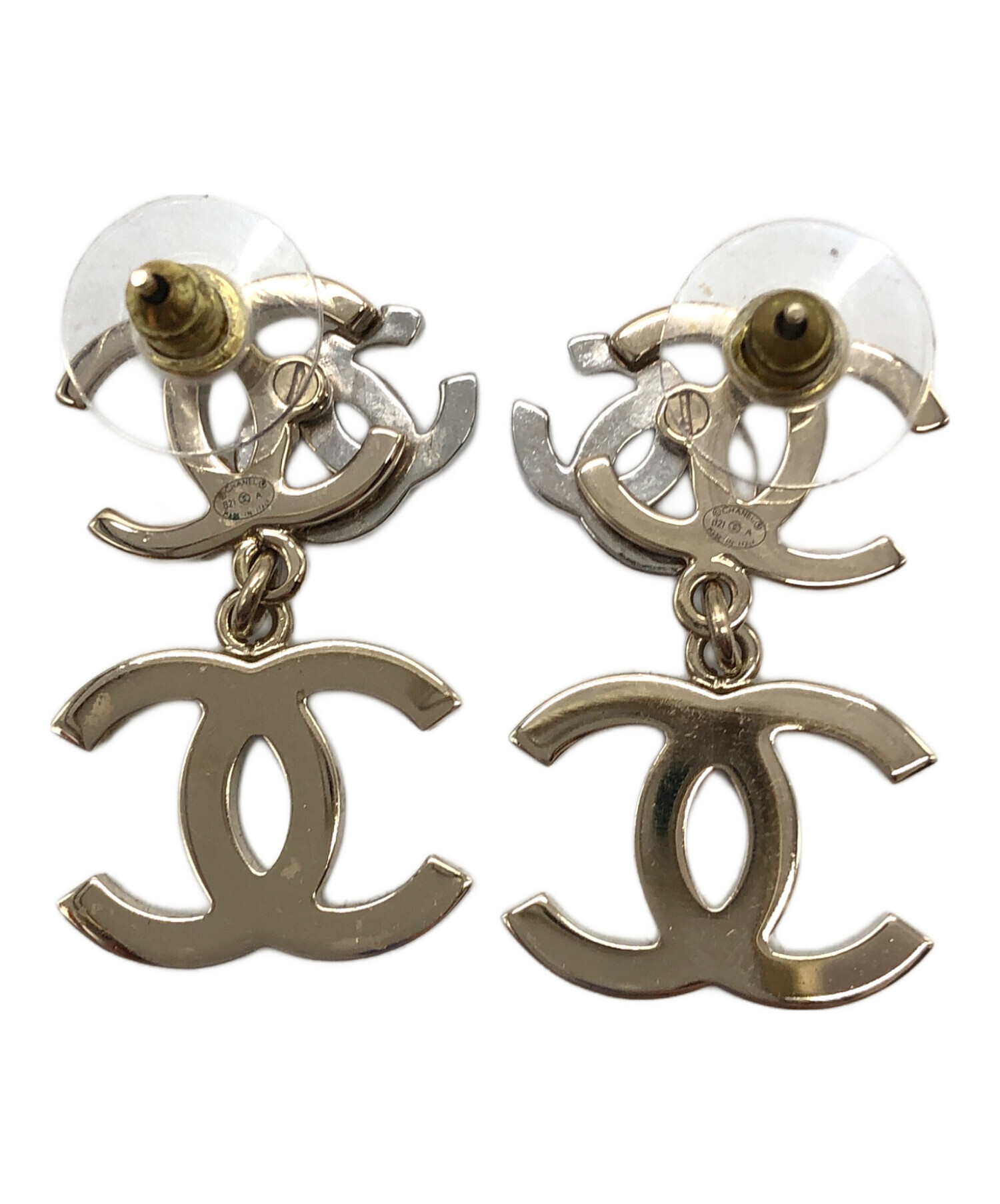 中古・古着通販】CHANEL (シャネル) トリコココマークラインストーン