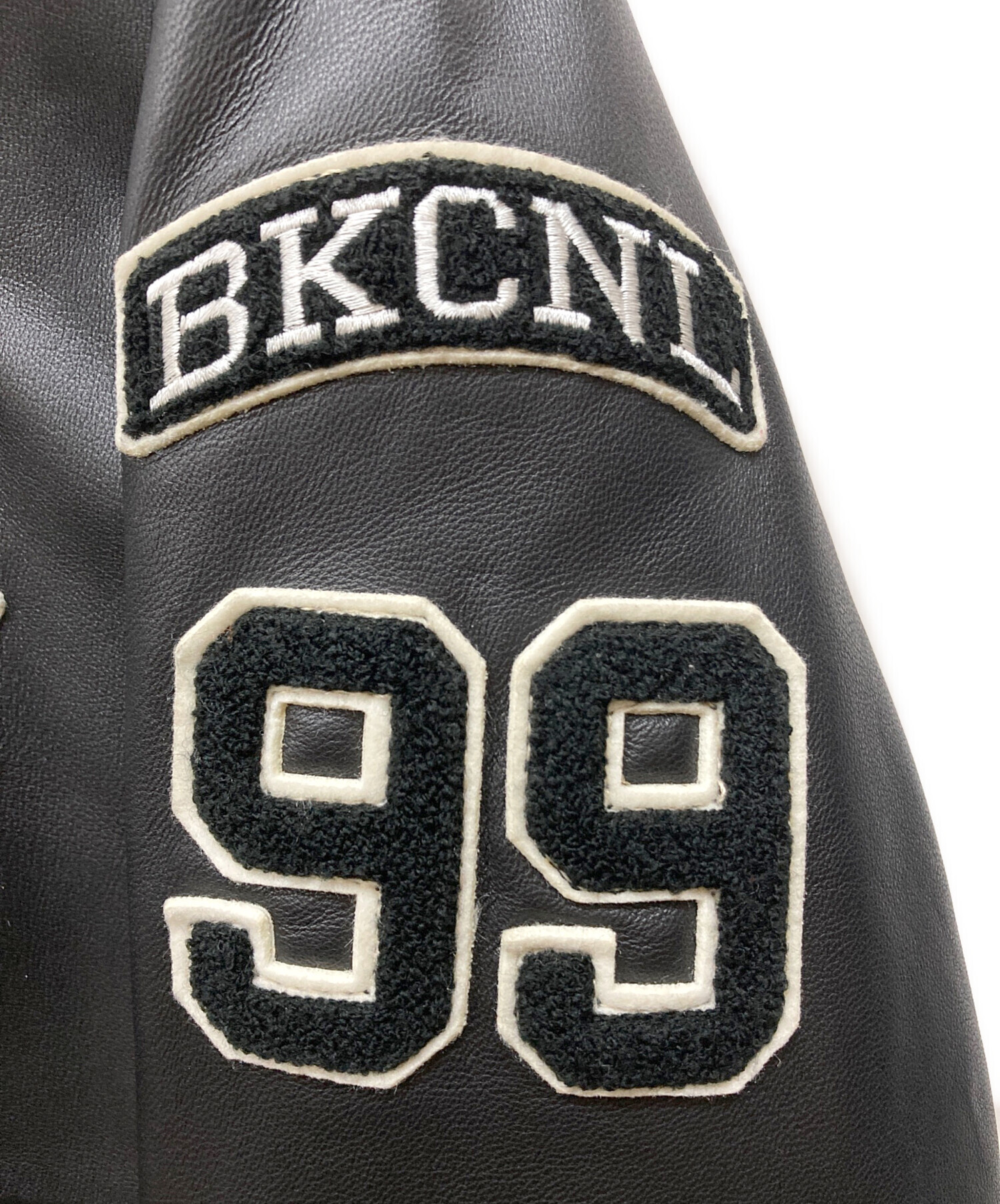 中古・古着通販】BACK CHANNEL (バックチャンネル) LEATHER STADIUM