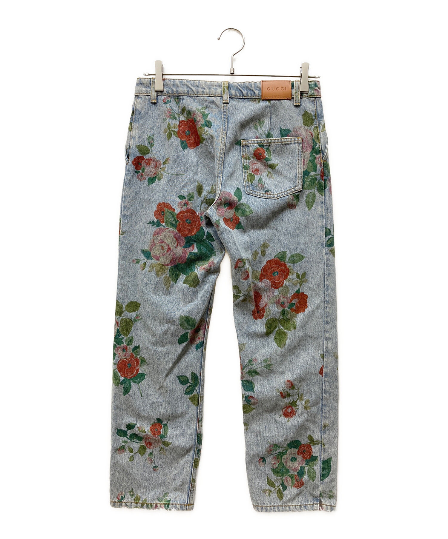 中古・古着通販】GUCCI (グッチ) デニムパンツ ブルー サイズ:10 