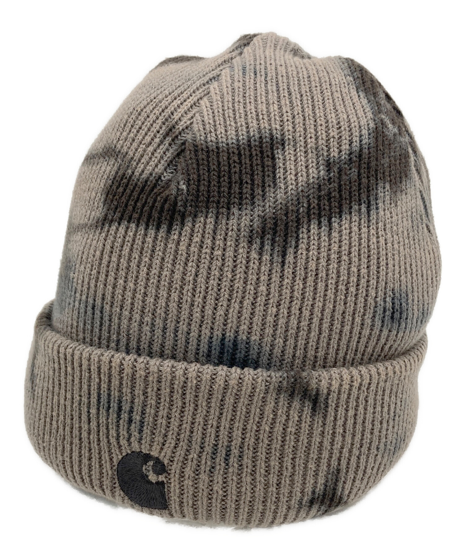 Carhartt Vista Beanie グレー・タイダイ ニット帽 ビーニー 中古・古着通販】CarHartt (カーハート) VISTA BEANIE グレー