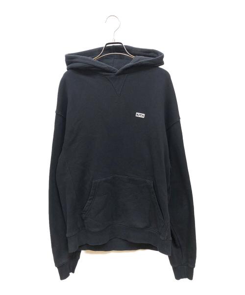 中古・古着通販】KITH (キス) ワンポイントロゴフーディ ブラック