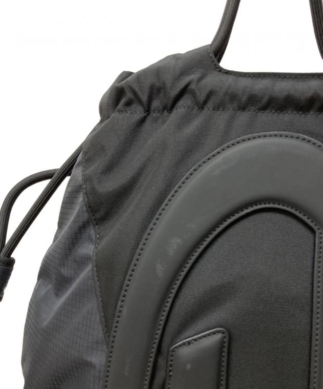 新品未使用DIESEL　ディーゼル　リュック　巾着型　ブラック　完売品人気希少 新品未使用DIESEL ディーゼル リュック 巾着型 ブラック 完売品人気