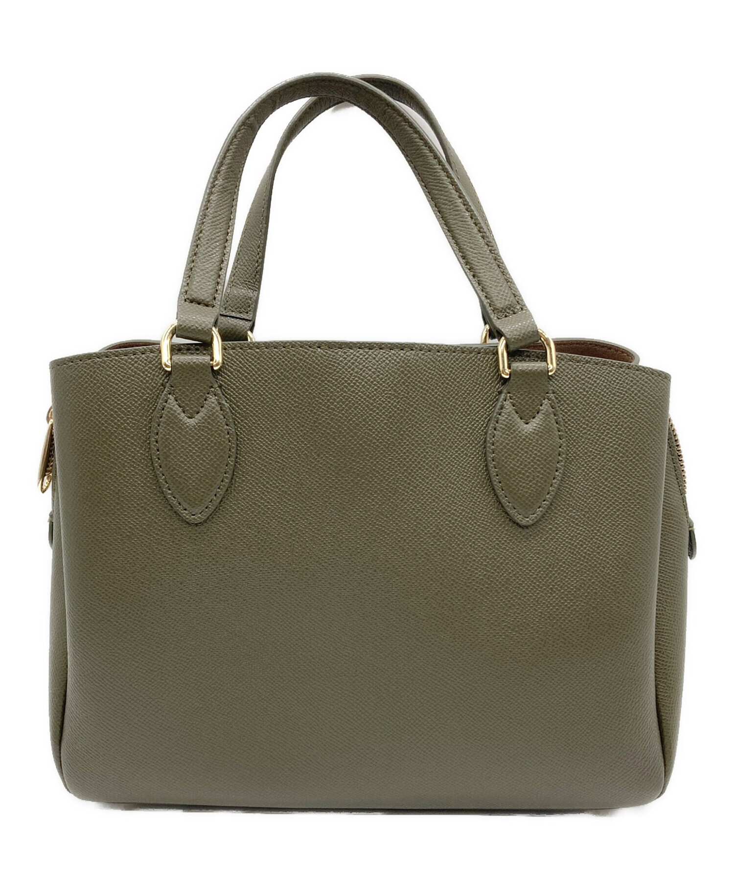 中古・古着通販】FURLA (フルラ) ハンドバッグ カーキ｜ブランド・古着 