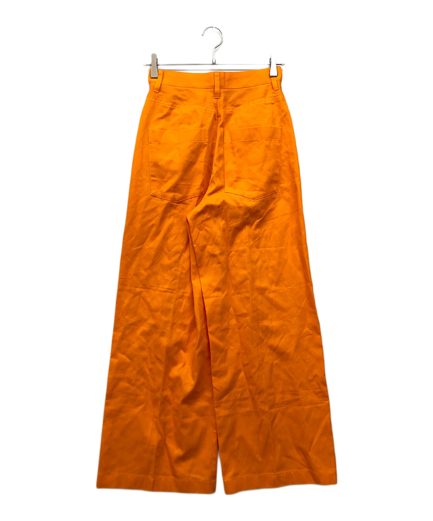 nagonstans ナゴンスタンス　ワイドパンツ　カラシ　size38 新品 中古・古着通販】nagonstans (ナゴンスタンス) ワークパンツ オレンジ