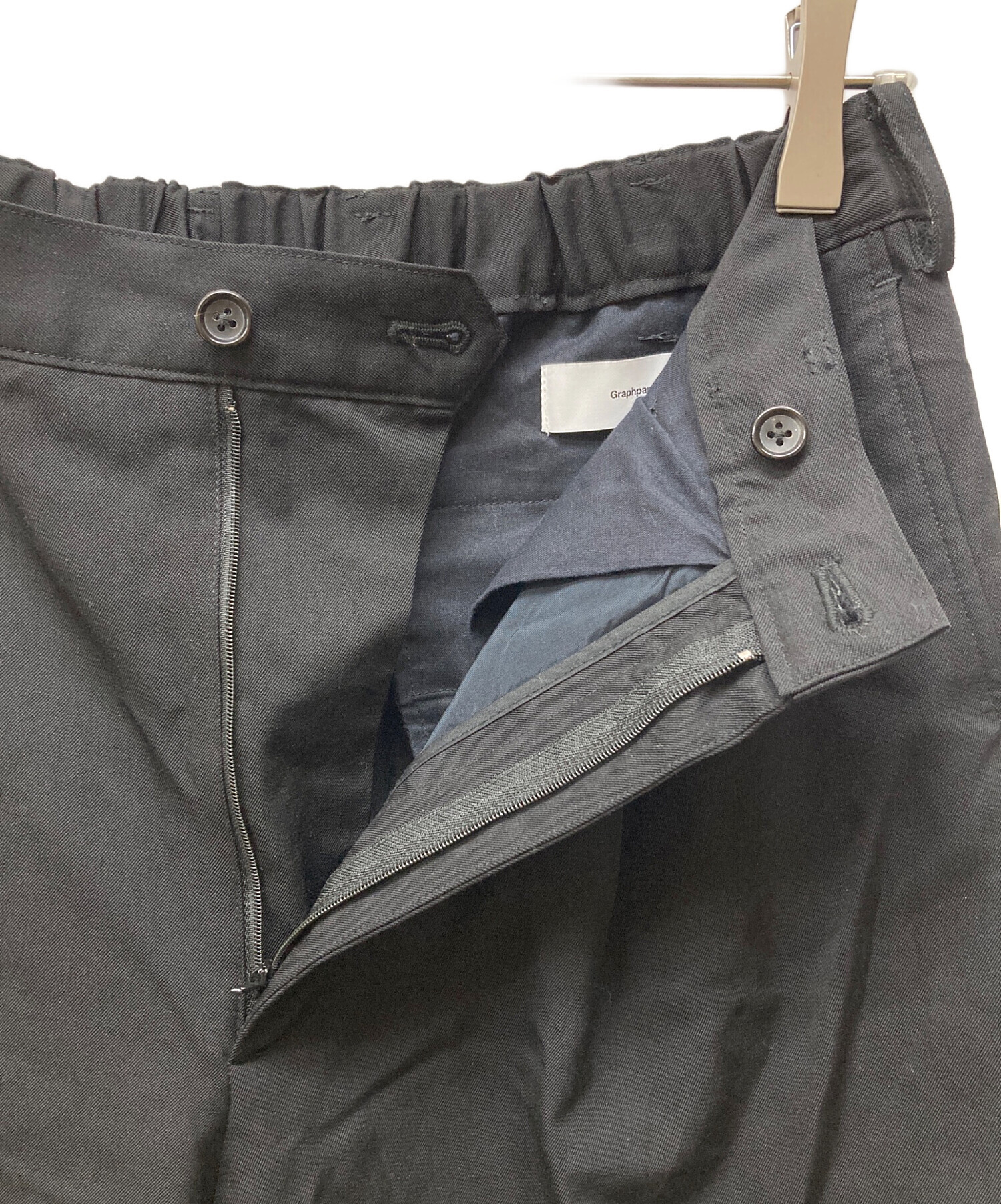 中古・古着通販】Graphpaper (グラフペーパー) SELVAGE WOOL TAPERED